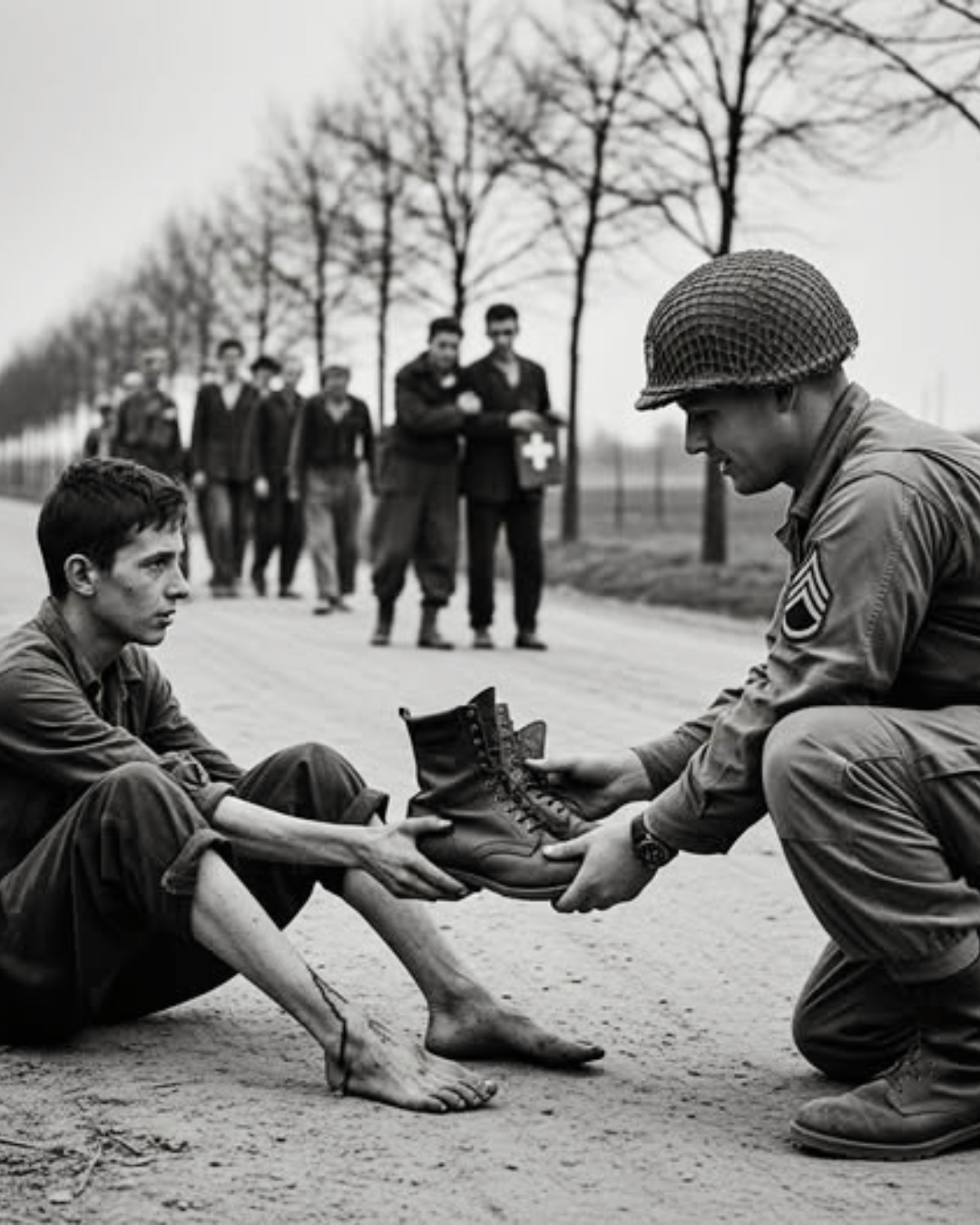 Boots from Mauthausen — May 1945 .US